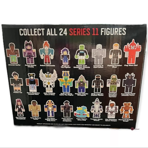 2022 ROBLOX Action Figure Collection SERIES 11 Purple Mystery Blind Box Cube 3PK - Picture 12 of 12